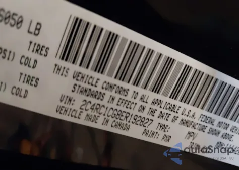 2014 Chrysler Town & Country Touring-L 30Th Anniversary from USA, damaged, VIN 2C4RC1CG8ER192827